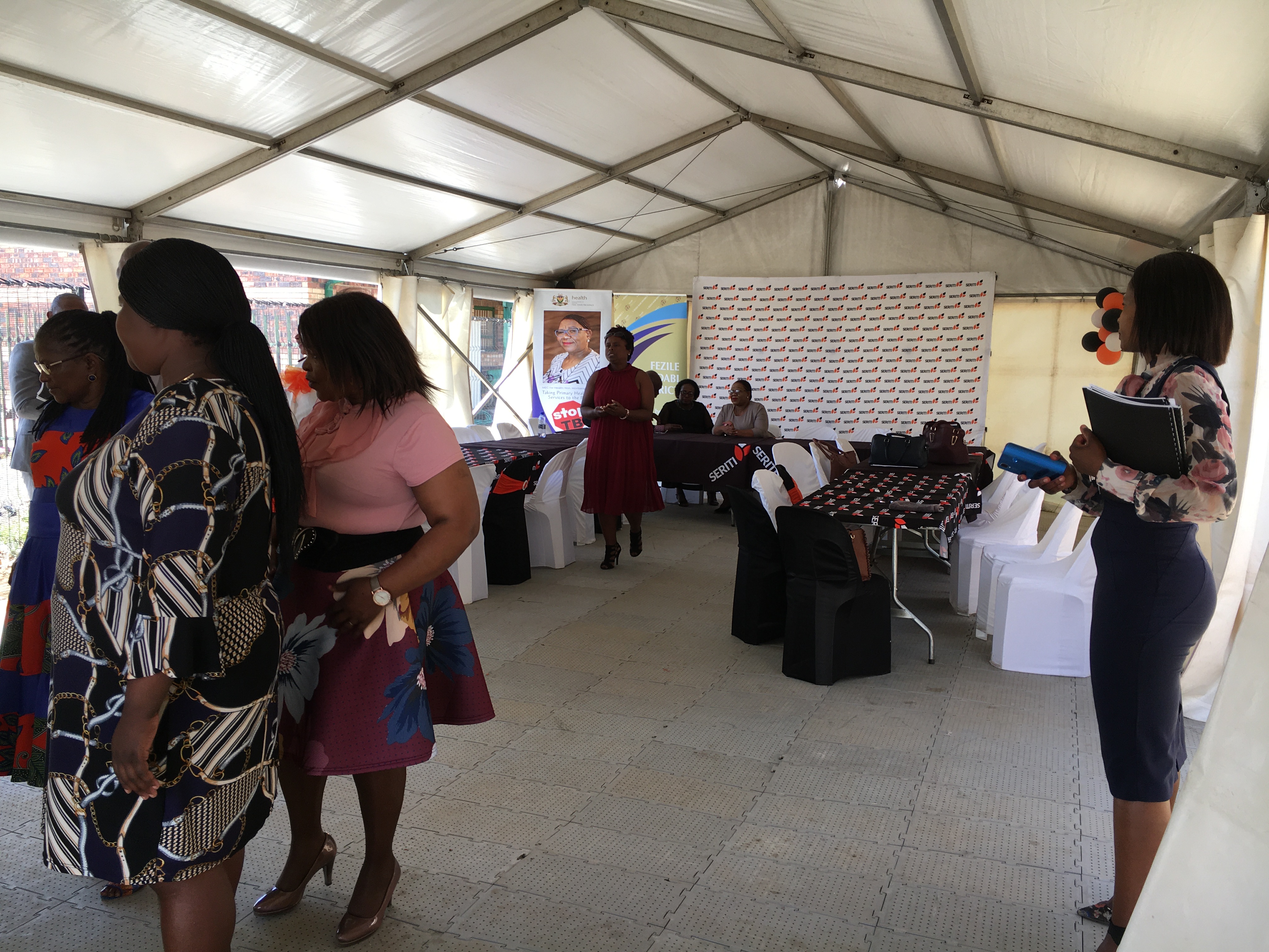 Official opening Of Refengkgotso Clinic